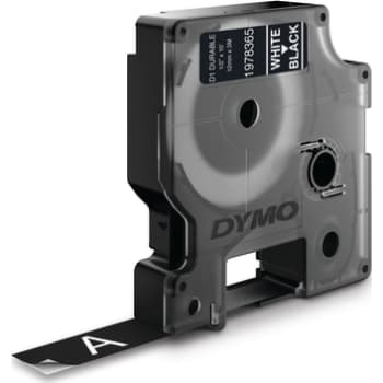 DYMO D1 Durable tape fvid på sort 12mmx3m