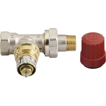 Ventilhus 3/8" RA-N, ligeløbende