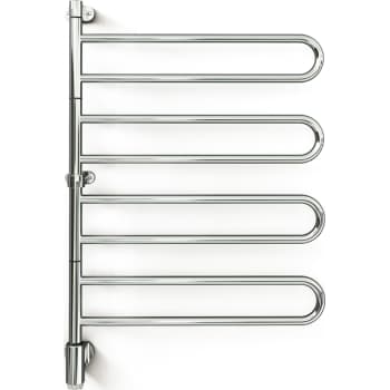 Kriss Flex U Håndklædetørrer m/4 svingbare arme, 956x650mm