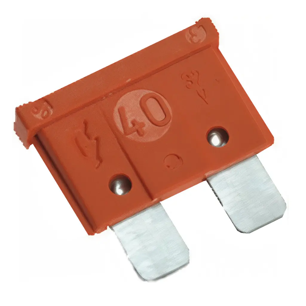 Autosikring / fladsikring 40A orange 32V