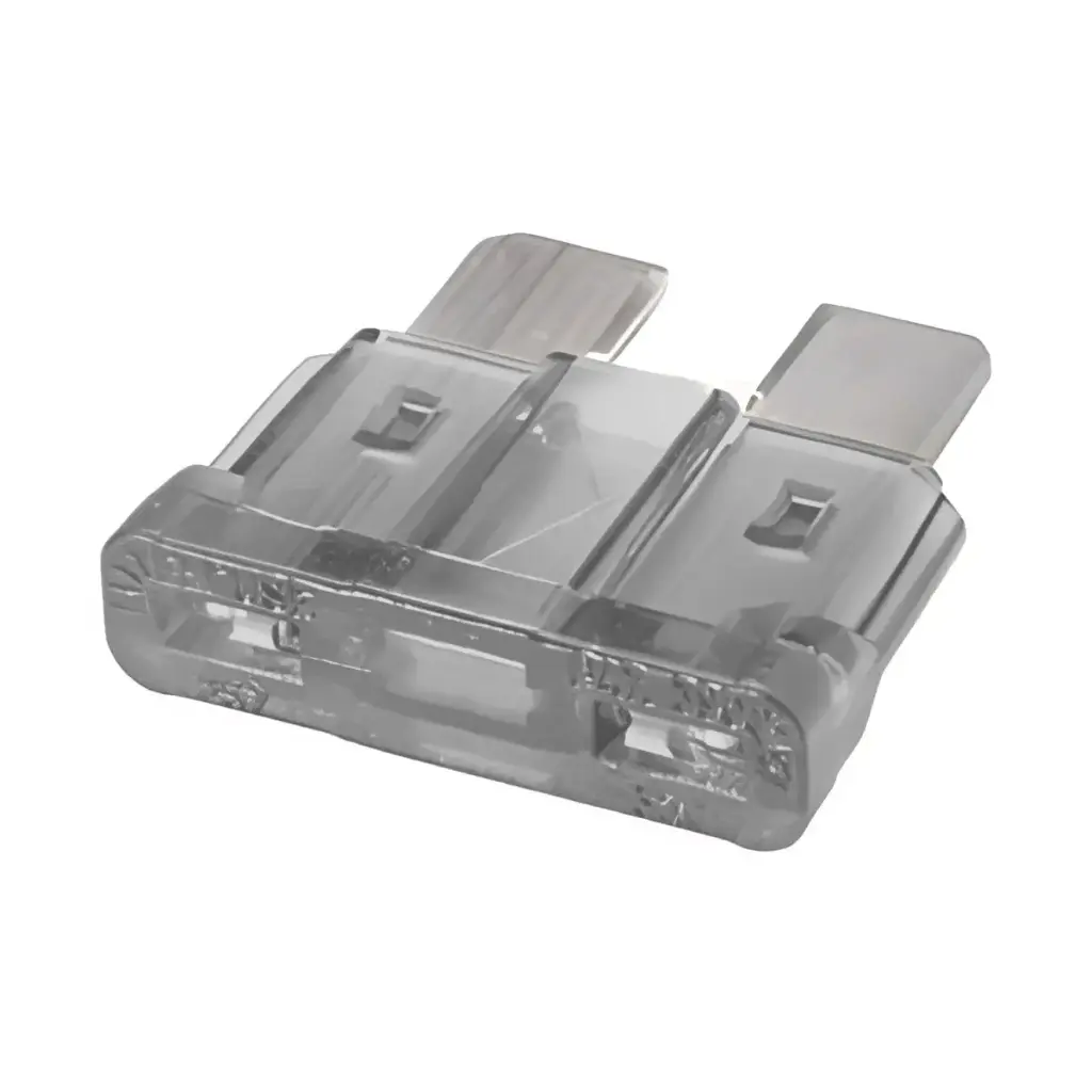 Autosikring / fladsikring 25A klar/hvid 32V