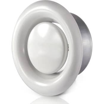 125 mm Udsugningsventil med ramme ventilation KL