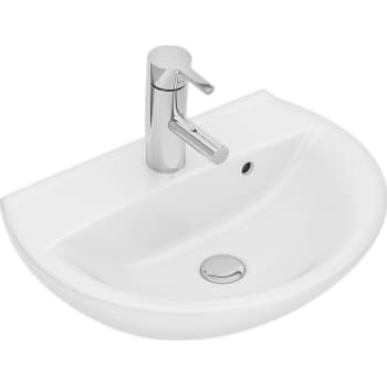 Ifö Spira håndvask 50 cm, buet forkant