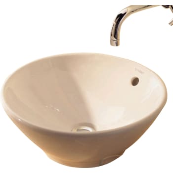 Bacino bowle 42 cm uden hanehul med overløb