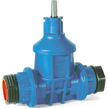 AVK 32 mm POM stikledningsventil PRK-kobling, PN16