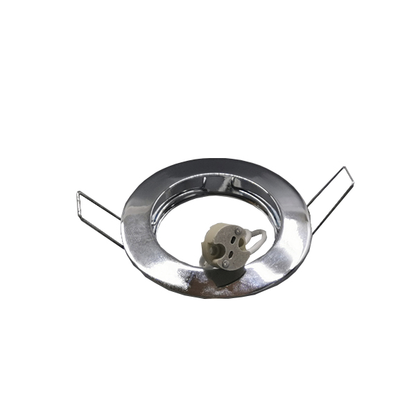 Downlight 12V Gu5,3 Max 50W krom
