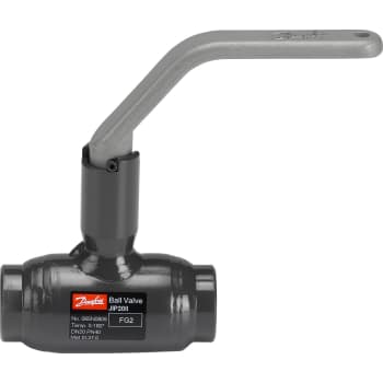 Danfoss JIP kugleventil 2" høj muffe/muffe