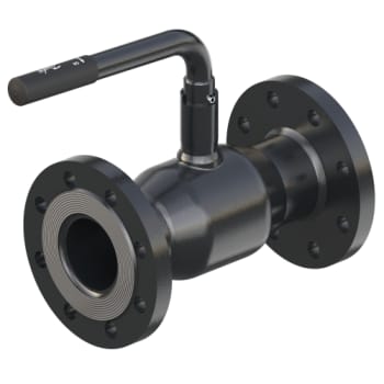 JIP-FF, håndtag, Reduceret gennemløb, PN16, DN80, Flange