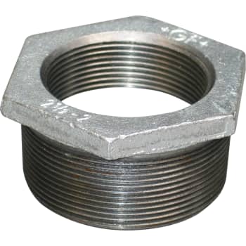 2" x 1/2" Galvaniseret nippelmuffe