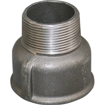 3/4" x 3/8" Sort spidsmuffe