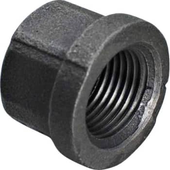 1/2" Sort slutmuffe