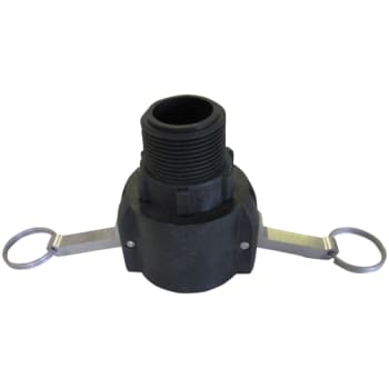 Camlock 1.1/4" hun-kobling med nippel, type B
