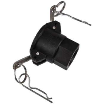 Camlock 1.1/4" hun-kobling med muffe, type D