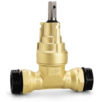 AVK 63 mm messingventil med PRK-koblinger, PN16