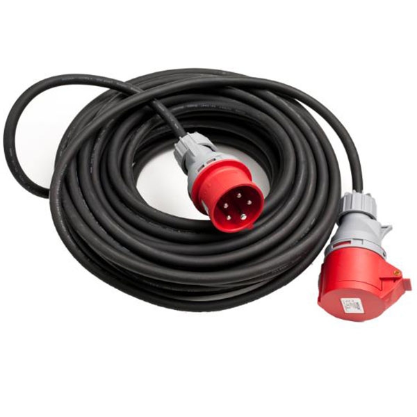 CEE forlængerkabel 16A IP44 5X1,5mm² - 25 m