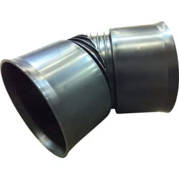 Hegler 175 mm 45 gr. bøjning, uden gummiringe