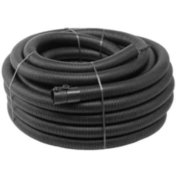 Hekaplast 125/108 mm PE-kabelrør m/mf., korr./glat, 50 m, sort.