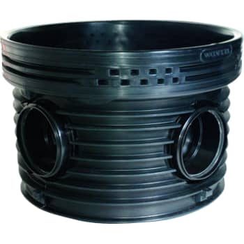 Wavin Tegra 200 x 1000 mm TP1-brønd, glat, 90 gr. gennemløb