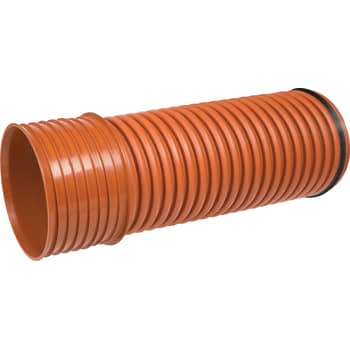 Kaczmarek K2 340/300 x 3000 mm PP-rør med muffe/gummiring, SN8