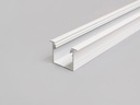 DIOFLEX Hvid alu profil LINEA-IN20 F/U7 2m