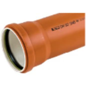 Kaczmarek 110 x 3000 mm PP-kloakrør m/muffe, kl. N SN4, EN 13476