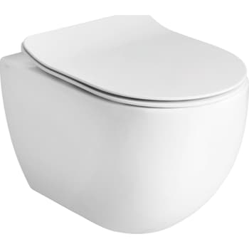 Lavabo Glomp Mini væghængt toilet Norim, ekskl. sæde, hvid