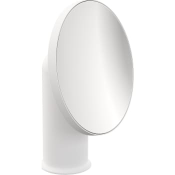 Cosmic Geyser kosmetikspejl Ø18 cm mat hvid