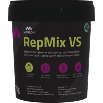Marlon RepMix VS stop- og reparationsmørtel, 1 kg