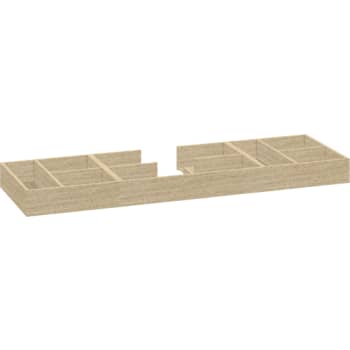 Skuffeindretningspakke til topskuffe, bredde 100 cm, dybde 44 cm