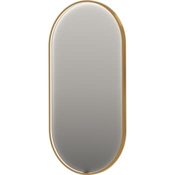 Sanibell SP28 spejl 60x120cm på børstet mat guld aluramme