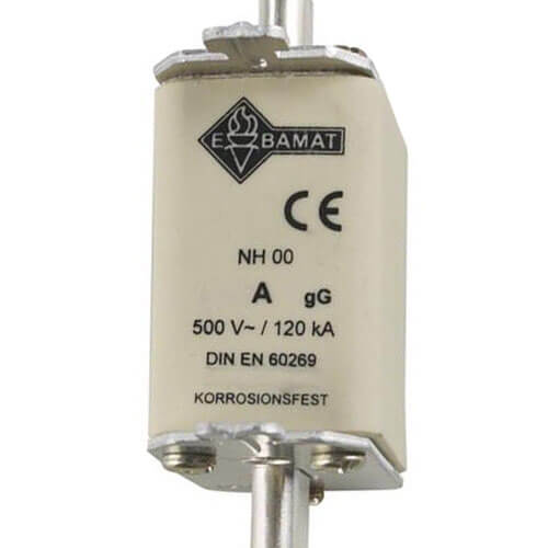 Sikring NH00 160A GG 500V