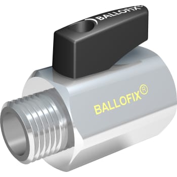 Ballofix 1/2" muffe/nippel rødgods