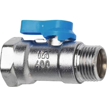 1/2" Kugleventil TA 400 blå