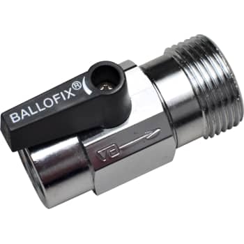 1/2x3/4" Filterfix muffe/nippel med kontraventil