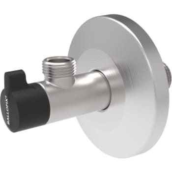 Broen ballofix vinkelventil, rustfri 3/8"x1/2"