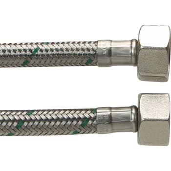 Tilslutningsslange DN8 1/2" x 1/2" 500 mm