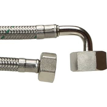 Tilslutningsslange DN8 1/2" x 3/4" 1500 mm