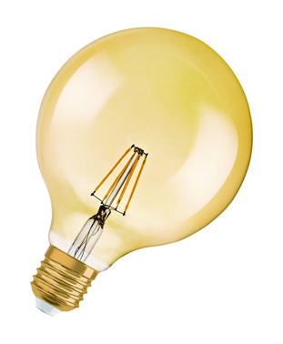 OSRAM Vintage 1906 LED Globe 7W/825 (55W) E27 guld