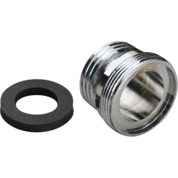 Overgang nippel/nippel 1/2"-24 mm x 1 udvendig
