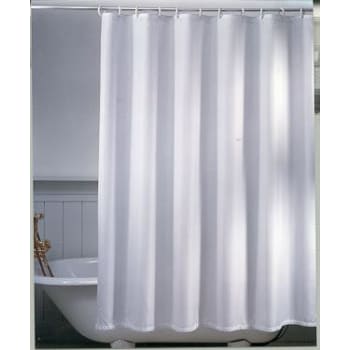 Forhæng Unicolor Miljø b:180 x h:180cm Hvid 12kovser U/bly/PVC