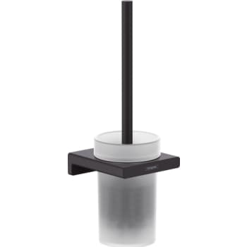 Hansgrohe toiletbørsteholder/skål, mat sort