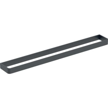 Ifö håndklædeholder 42.4x1.9x4.9cm Sort/Pulverlakeret mat