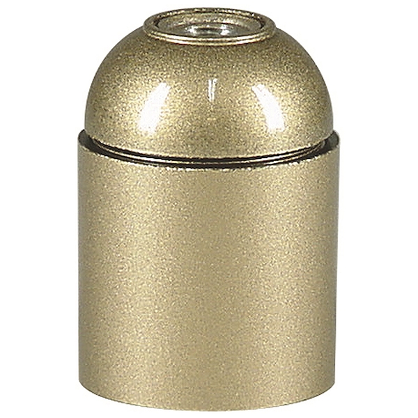 E14 fatning, ujordet - guld