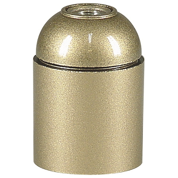 E27 fatning, ujordet - guld