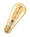 OSRAM Vintage 1906 LED edison spiral 5W/820 (25W) E27 guld