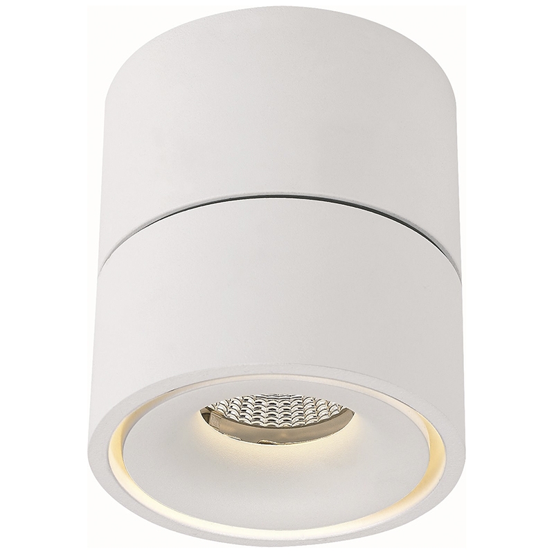 9W LED loftsarmatur Tyra Ø10cm - hvid