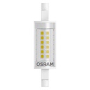 Osram LED slim line 6W (60W) 2700K R7s klar 78 mm
