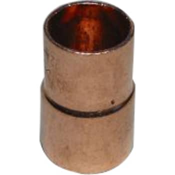 22 x 18 mm Lodde reduktion nippel/muffe