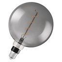 OSRAM Vintage 1906 stor globe spiral 5W/820 E27 røgfarvet dæmpbar