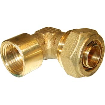 3/4" x 20 mm Pex vinkel muffe